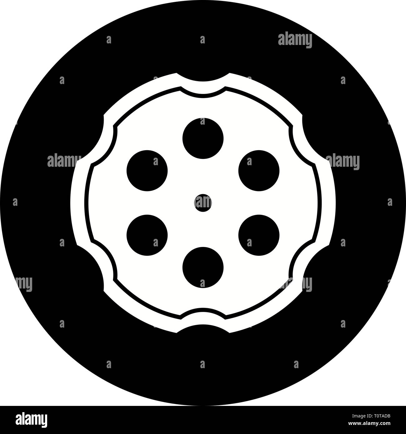 Illustration Chamber Icon Stock Photo - Alamy
