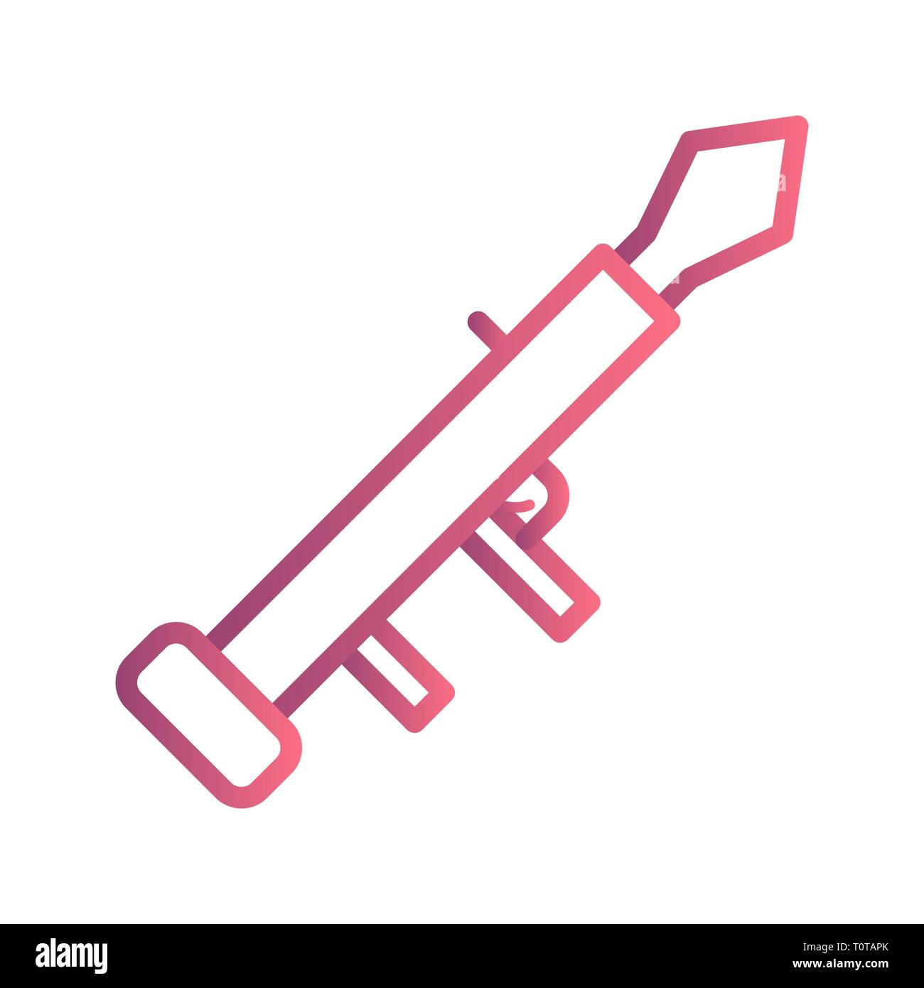 Illustration Launcher Icon Stock Photo - Alamy