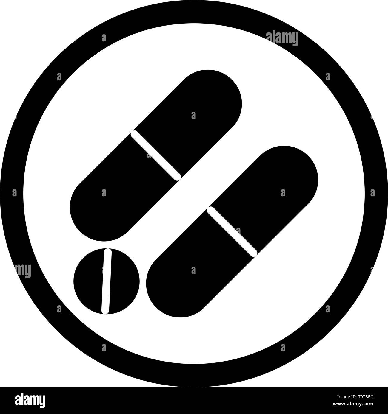 Illustration Medicines Icon Stock Photo