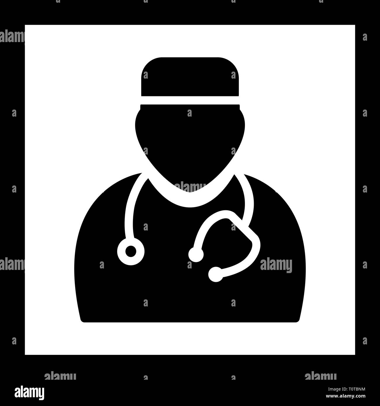 Illustration Doctor Icon Stock Photo