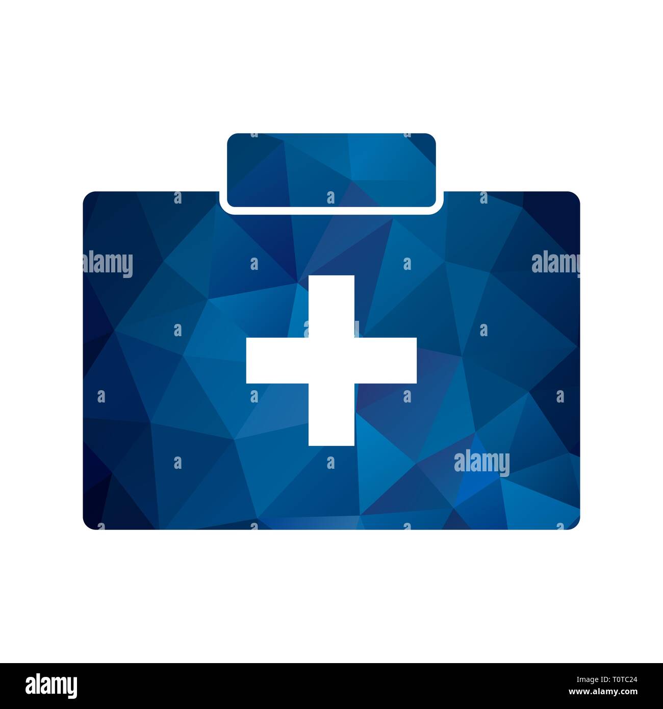 Illustration First Aid Box Icon Stock Photo - Alamy