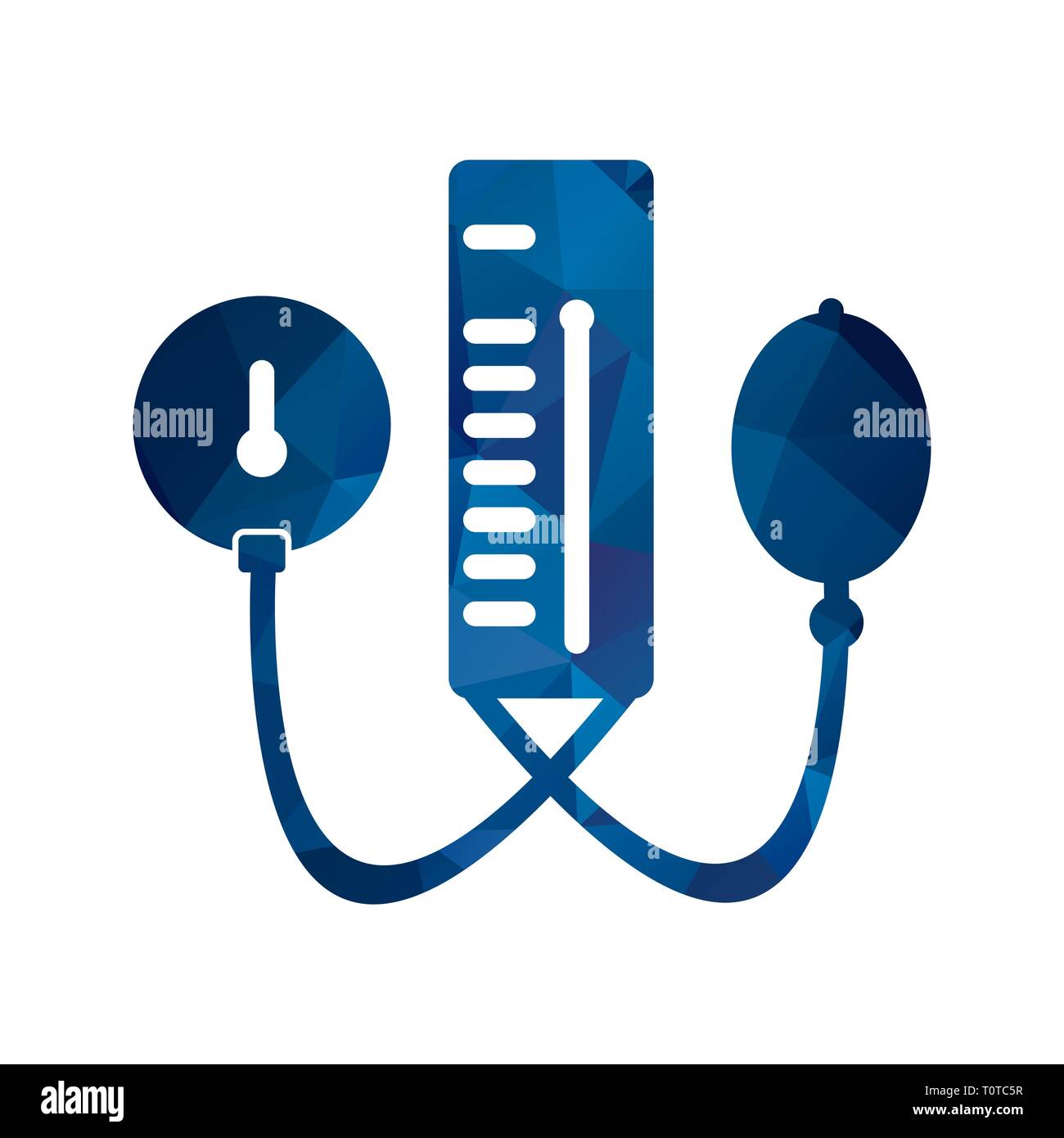 Illustration BP Apparatus Icon Stock Photo - Alamy