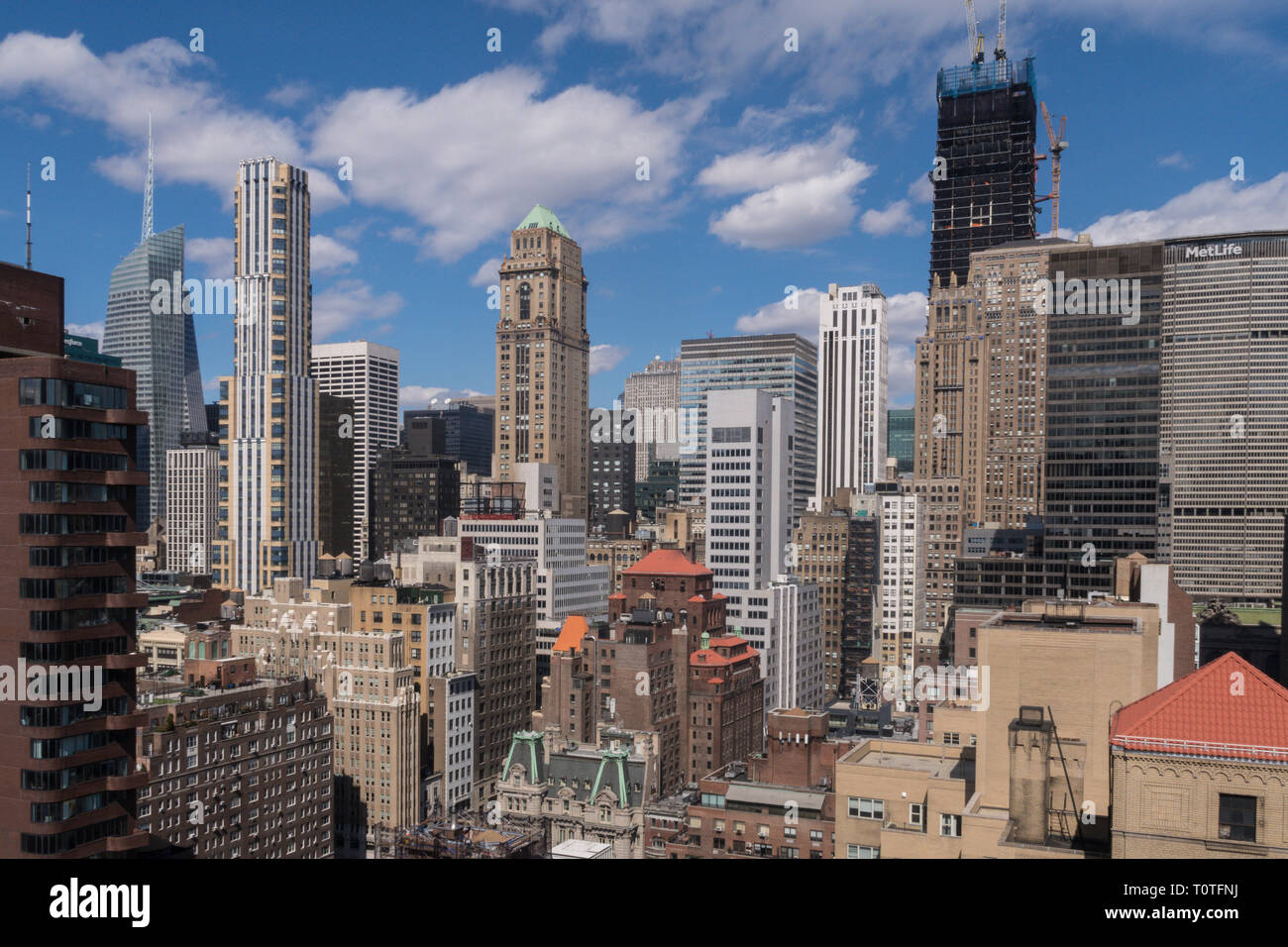 Skyline of Midtown Manhattan, NYC Stock Photo Alamy