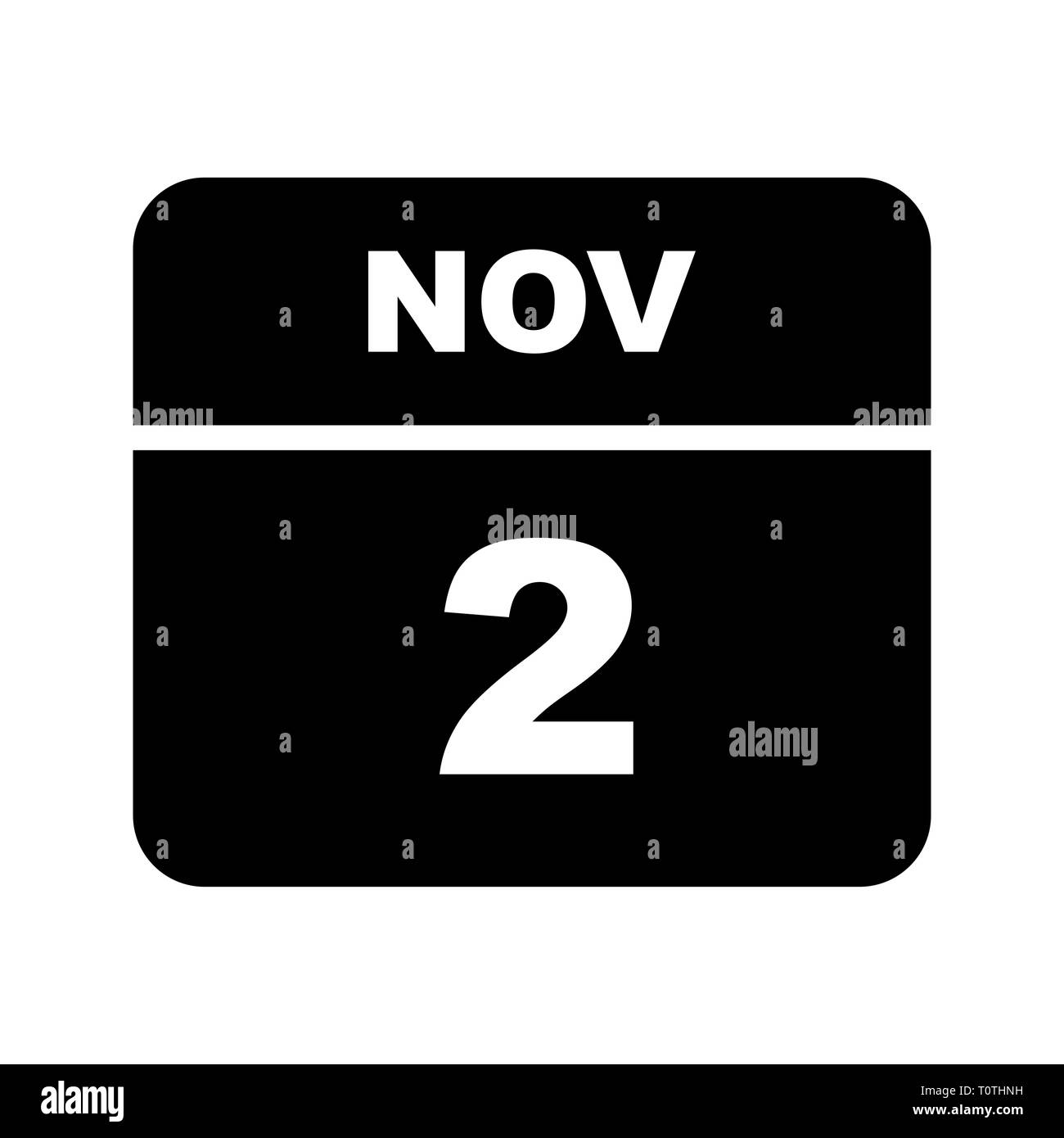 November 2nd Date on a Single Day Calendar Stock Photo Alamy November 2nd Date on a Single Day Calendar Stock Photo Alamy