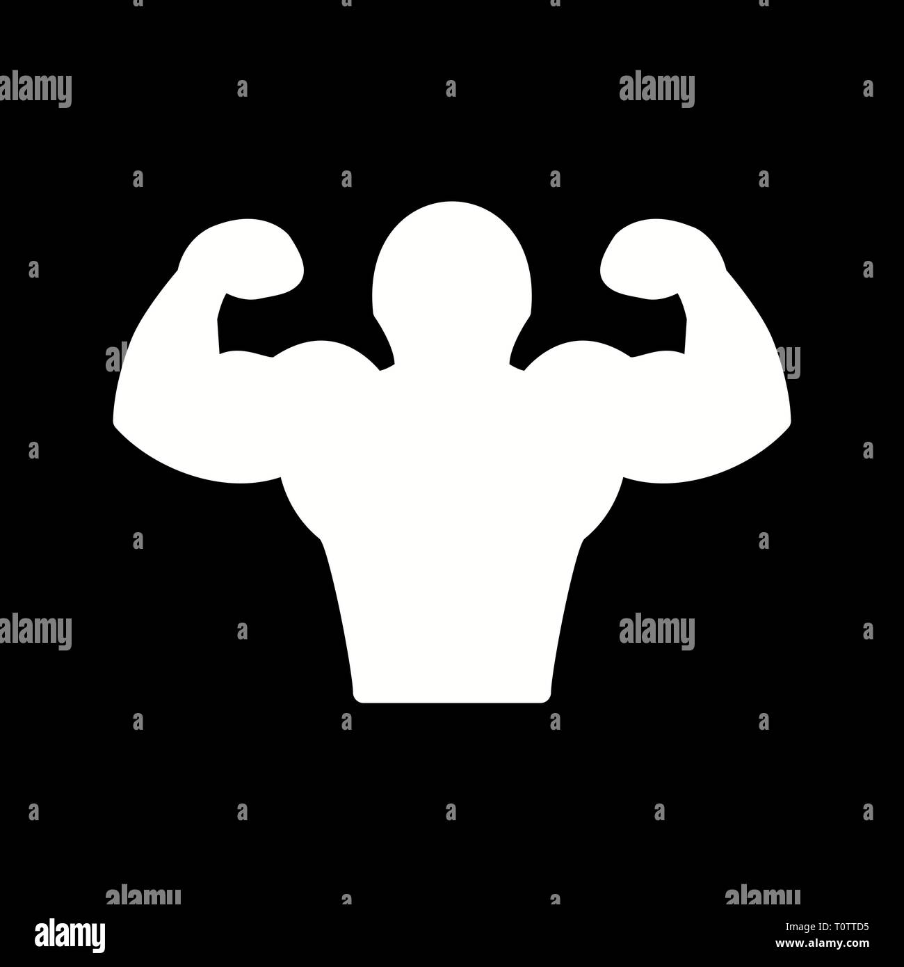 Illustration Body Icon Stock Photo - Alamy