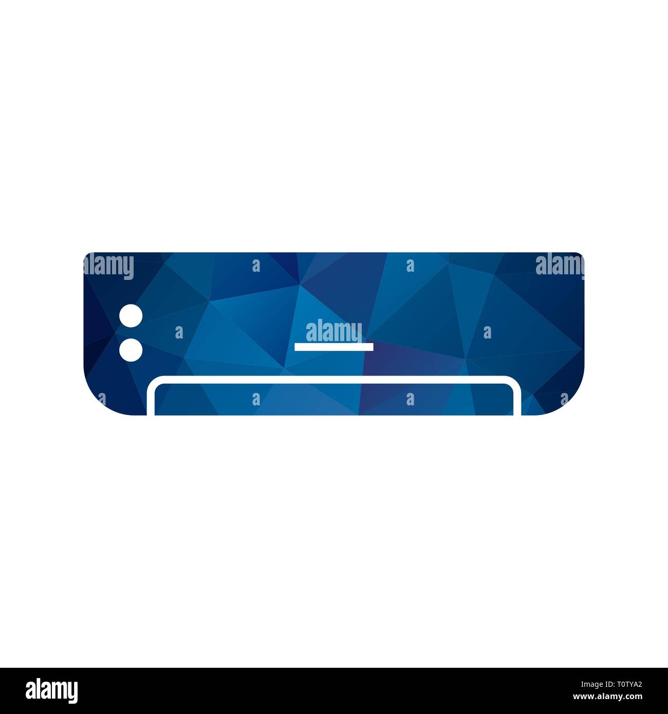 Illustration AC Icon Stock Photo - Alamy