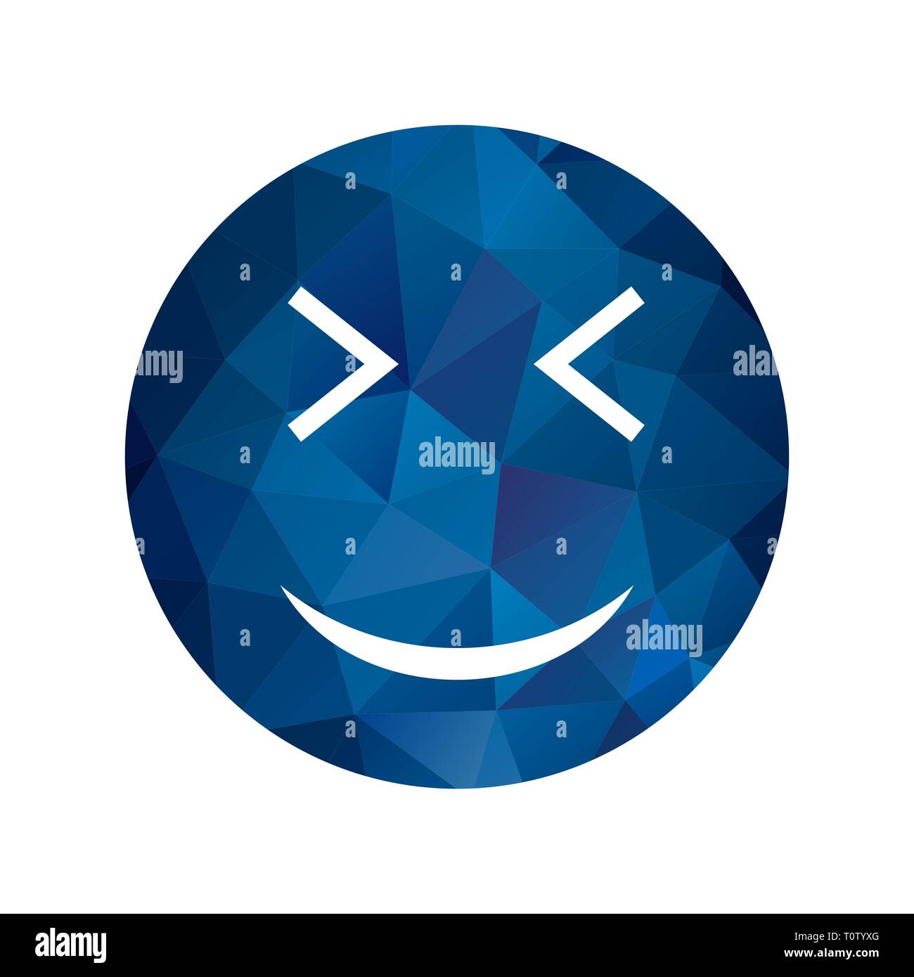 Illustration Wink Emoji Icon Stock Photo Alamy