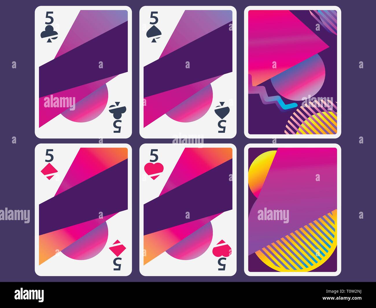 Playing Card Shapes High Resolution Stock Photography and Images Alamy