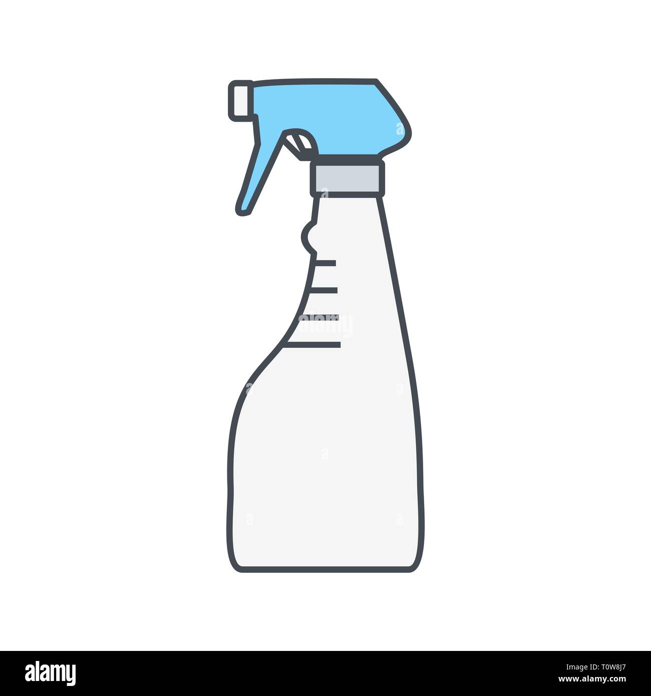 Illustration Sprayer Icon Stock Photo Alamy