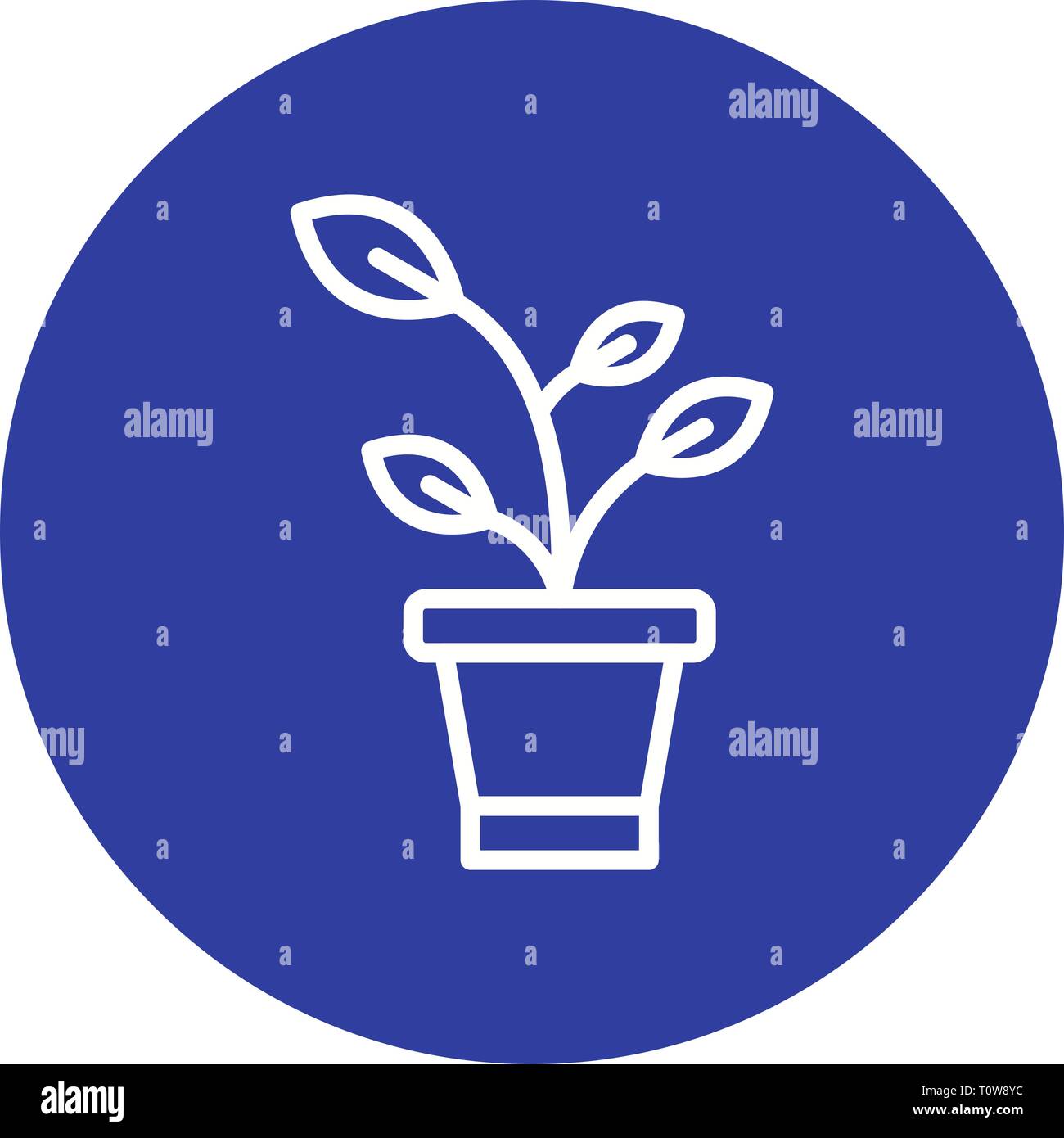 Illustration Sprout  Icon Stock Photo