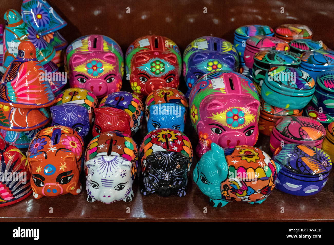 Latin American ceramic objects Stock Photo Alamy