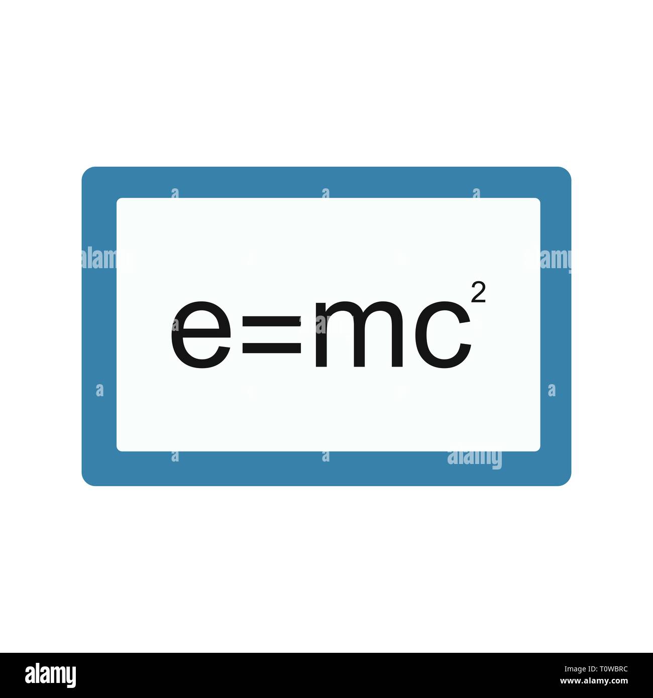 Illustration Formula Icon Stock Photo - Alamy