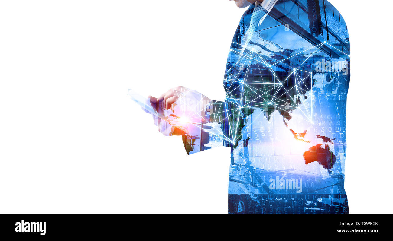 Technologies for global business mixed media hi-res stock photography ...