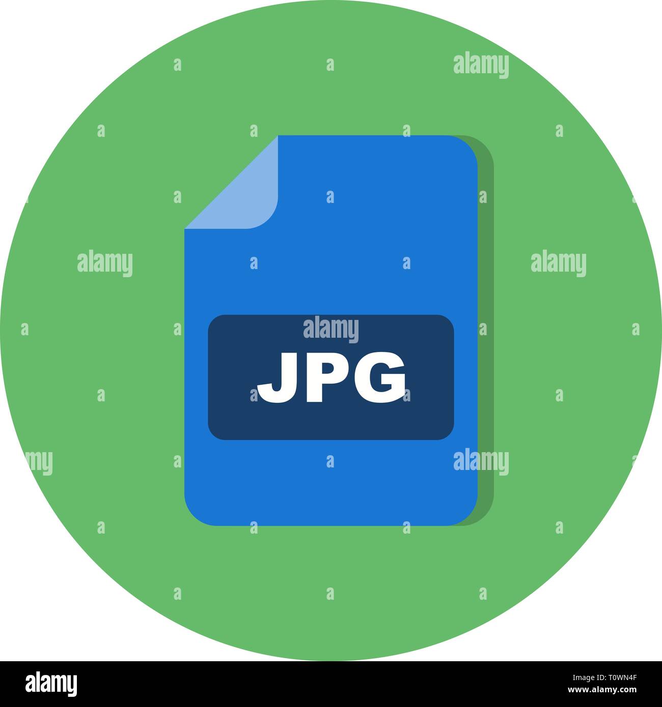 Illustration JPG Icon Stock Photo - Alamy