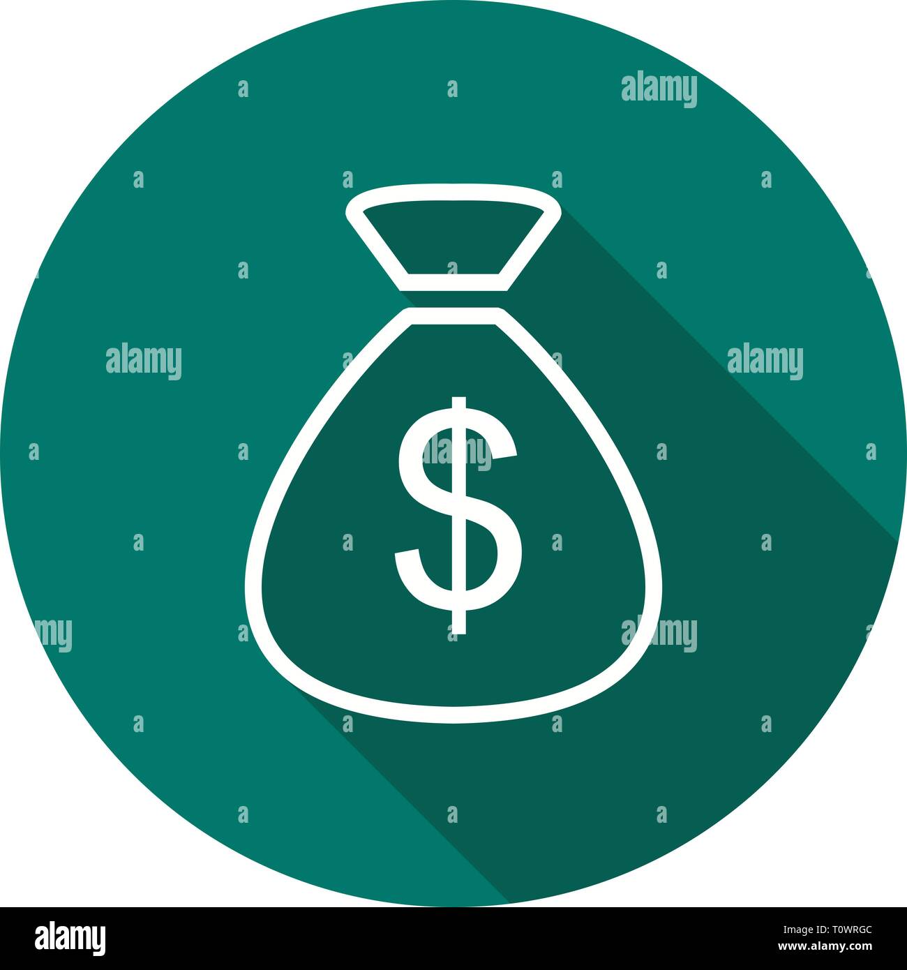 Illustration Sack Icon Stock Photo - Alamy