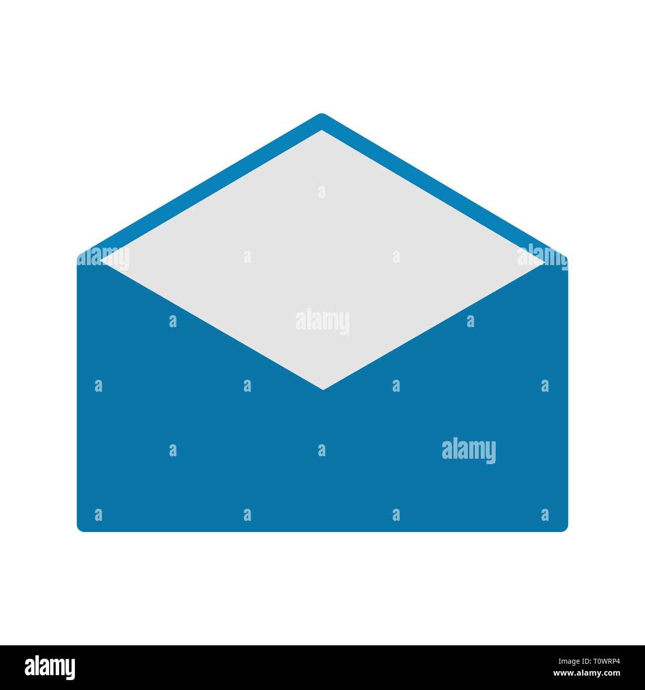 Illustration Envelope Icon Stock Photo - Alamy
