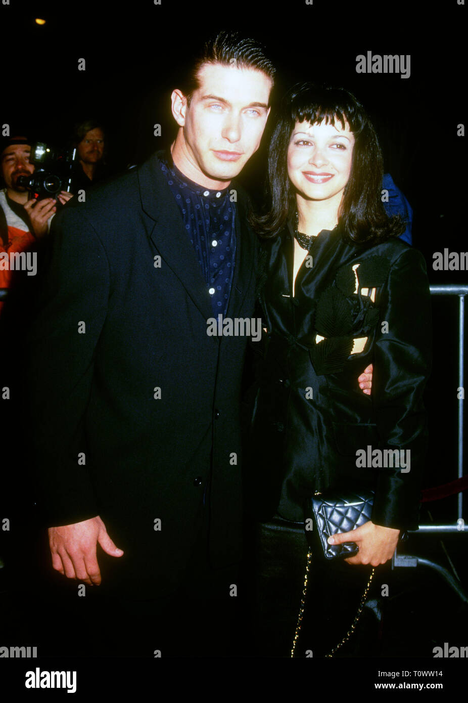 LOS ANGELES, CA - FEBRUARY 23: Actor Stephen Baldwin and wife Kennya