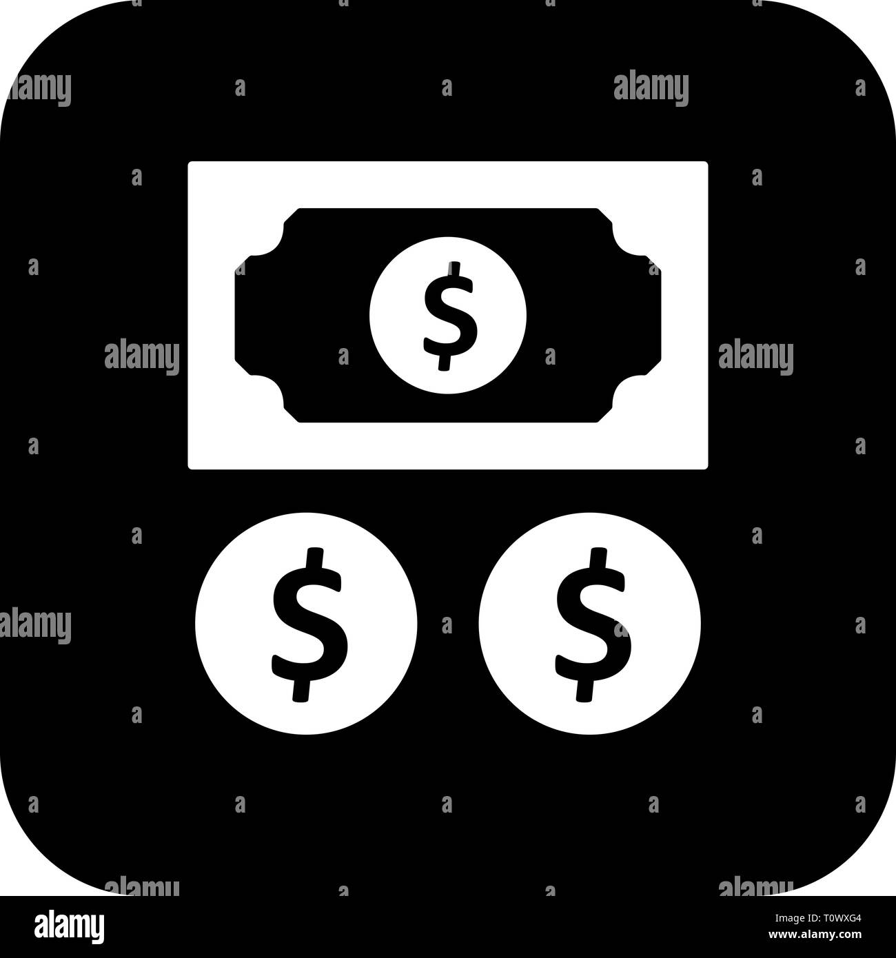 Illustration Profit Icon Stock Photo - Alamy