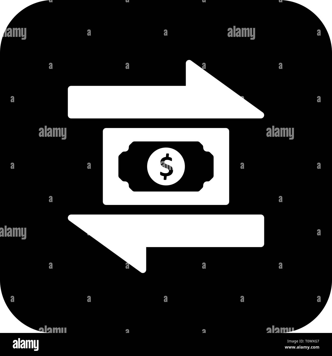 Illustration Transaction Icon Stock Photo Alamy