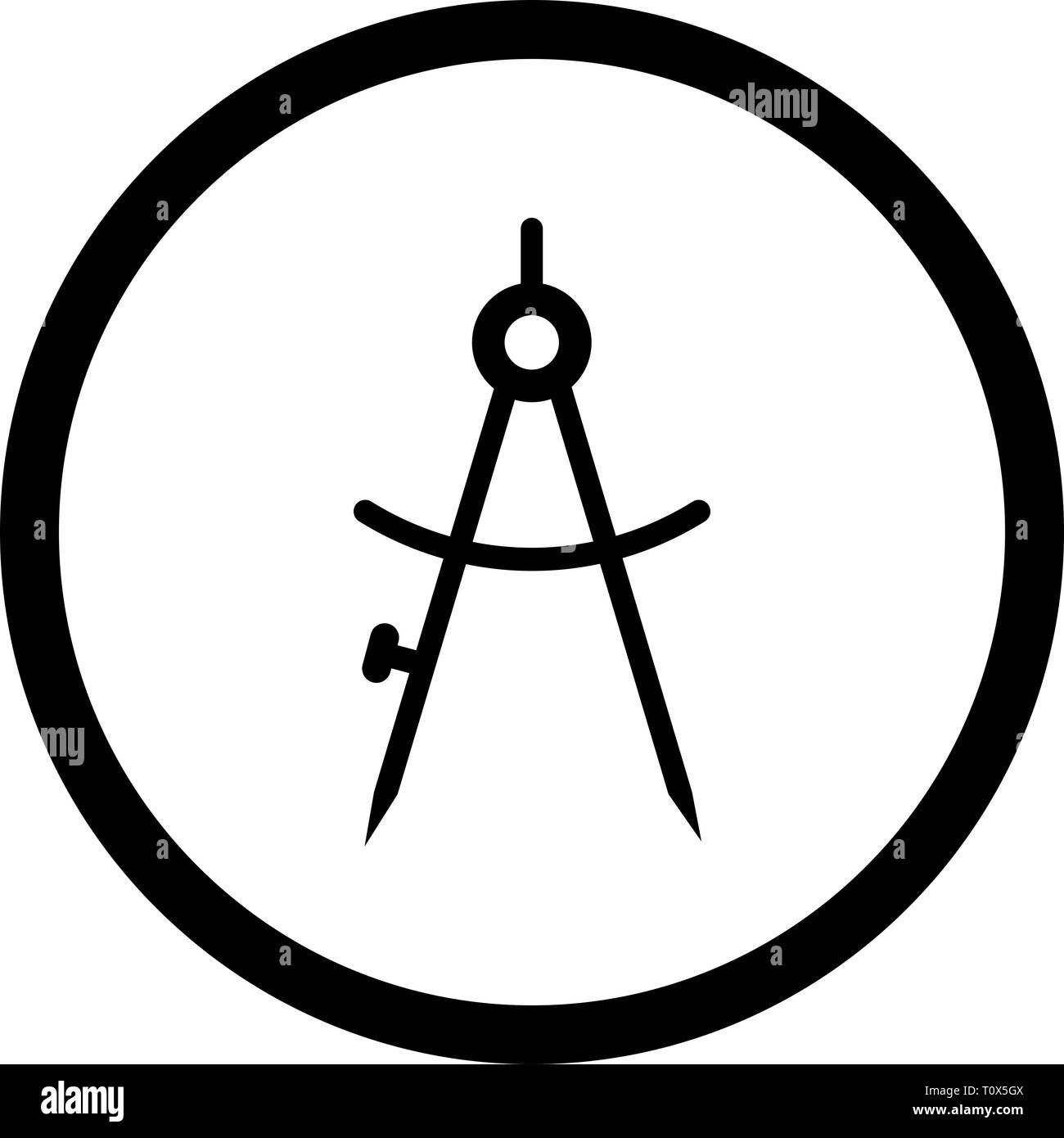 Illustration Divider Icon Stock Photo - Alamy