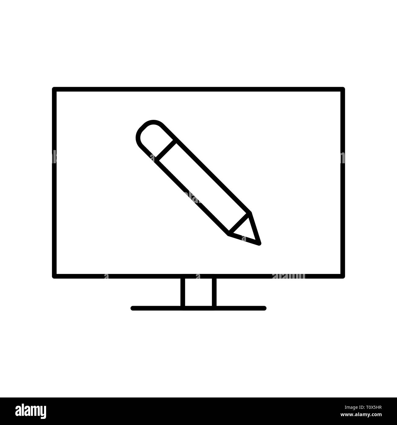 Education 25 line icon hi-res stock photography and images - Alamy