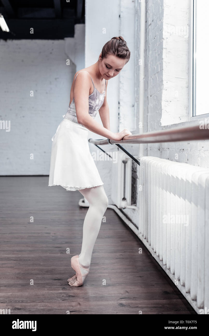 Ballerinas can stand on their for hours