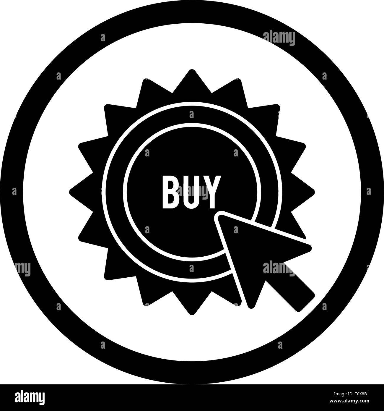 Illustration Buy Icon Stock Photo Alamy