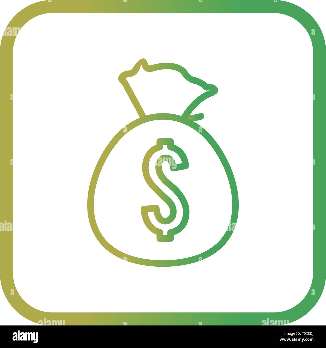 Illustration Sack Icon Stock Photo - Alamy