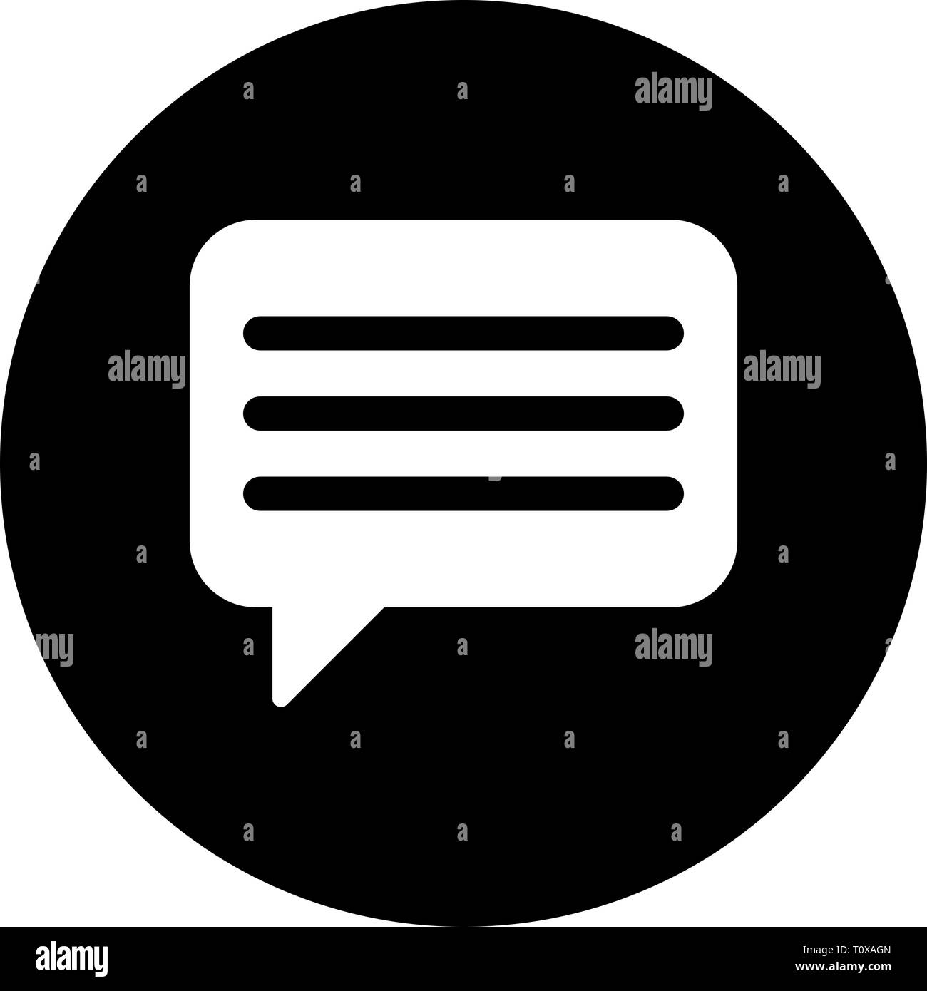 Illustration Typing Icon Stock Photo - Alamy