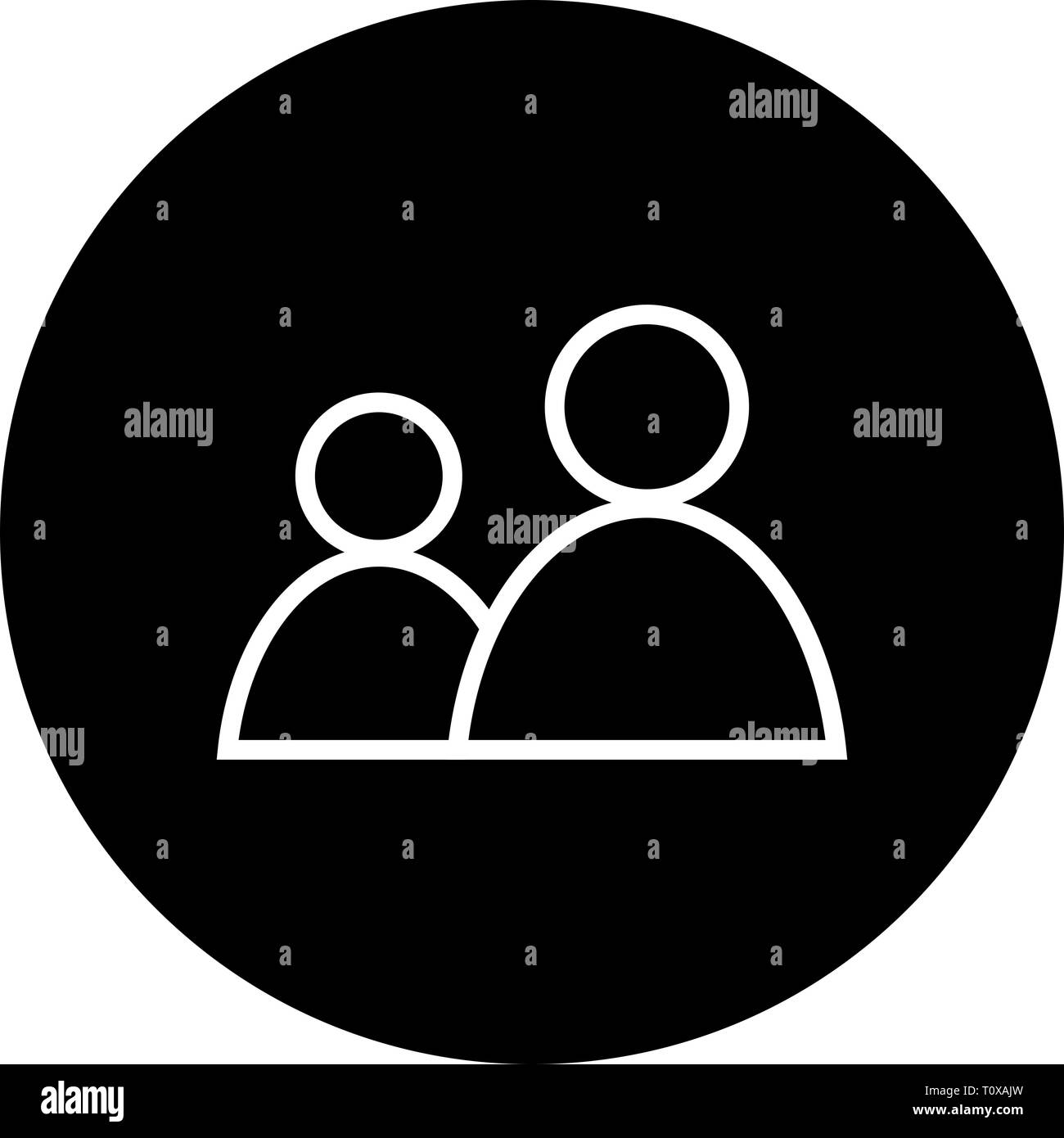 Illustration Users Icon Stock Photo Alamy
