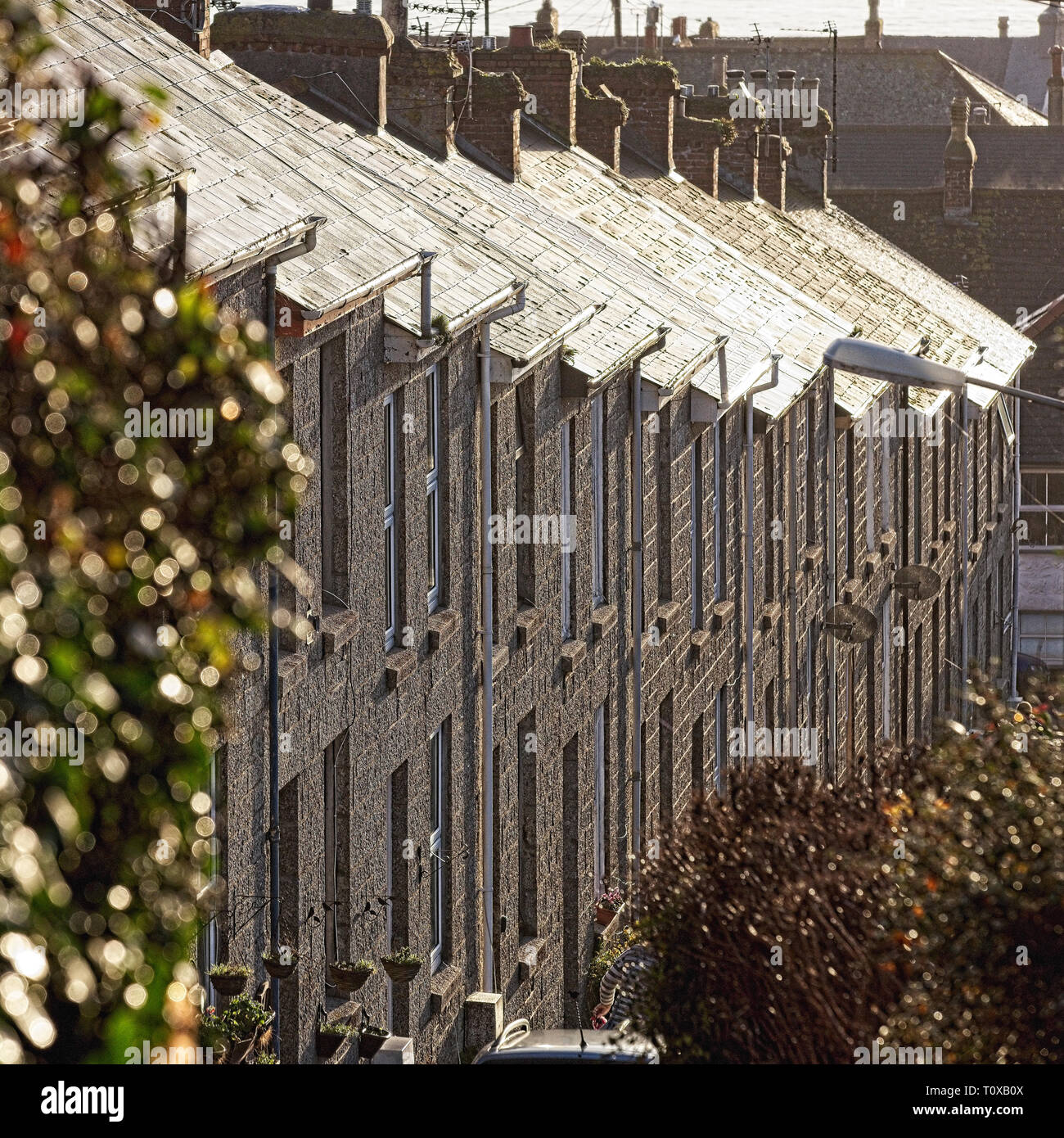 Residential houses on slope hill hires stock photography and images Alamy