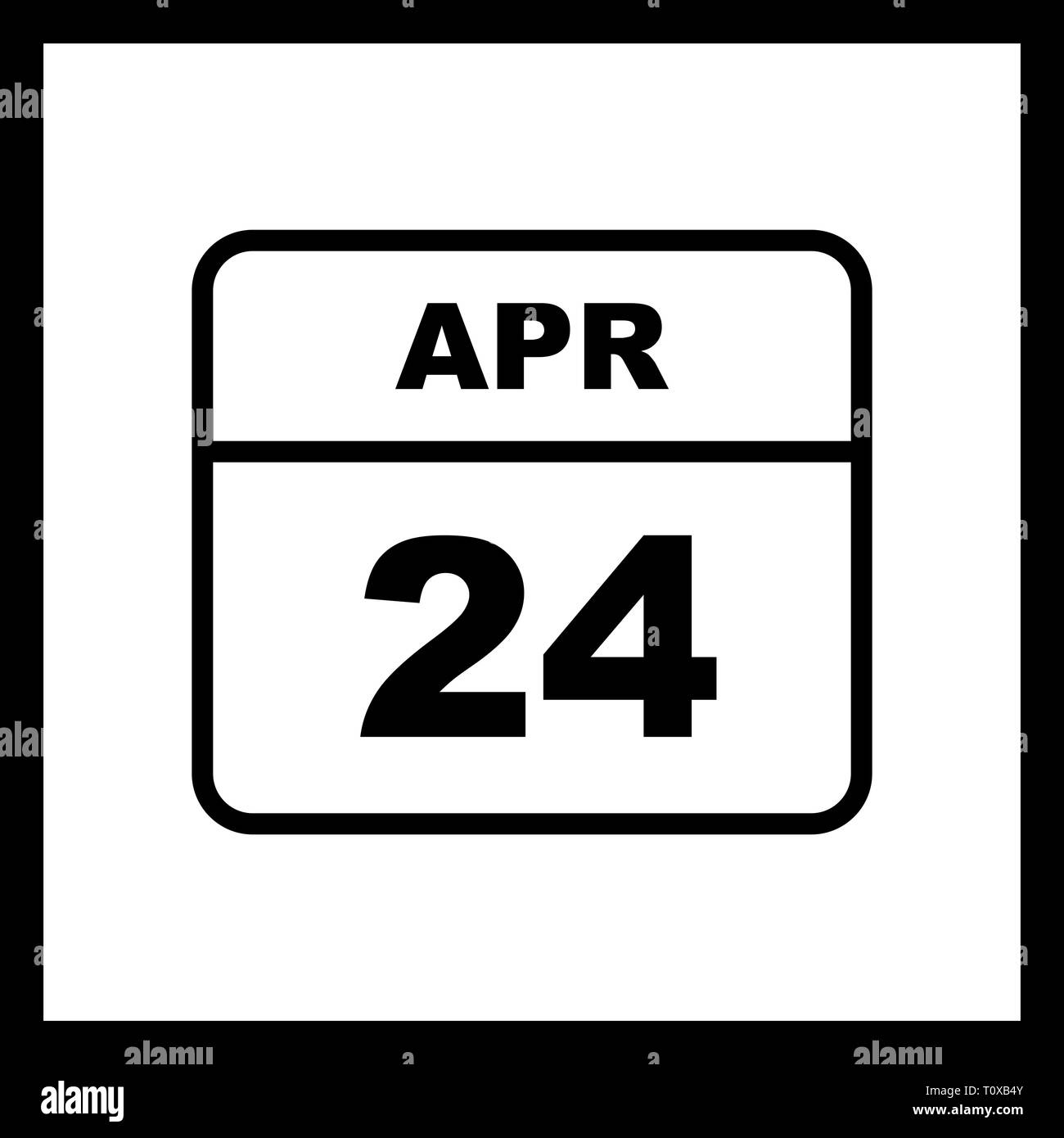 Apr 24 Black and White Stock Photos & Images - Alamy
