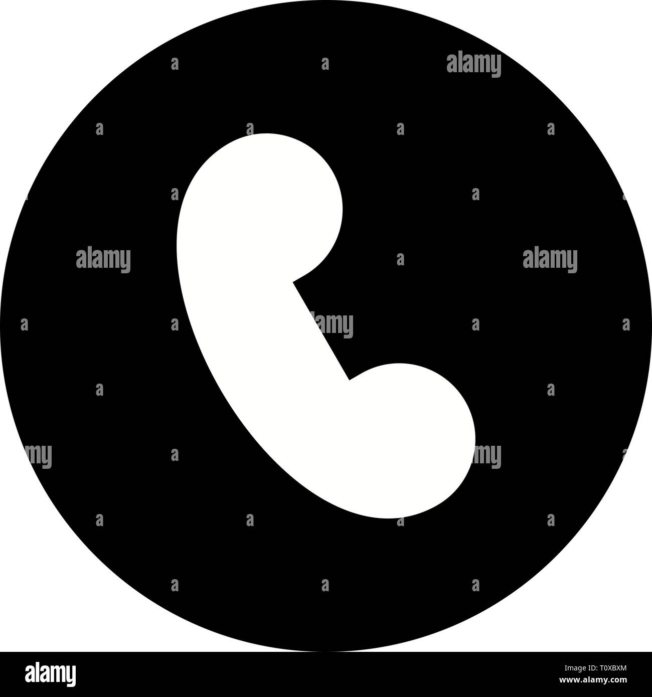 Illustration Call Icon Stock Photo - Alamy