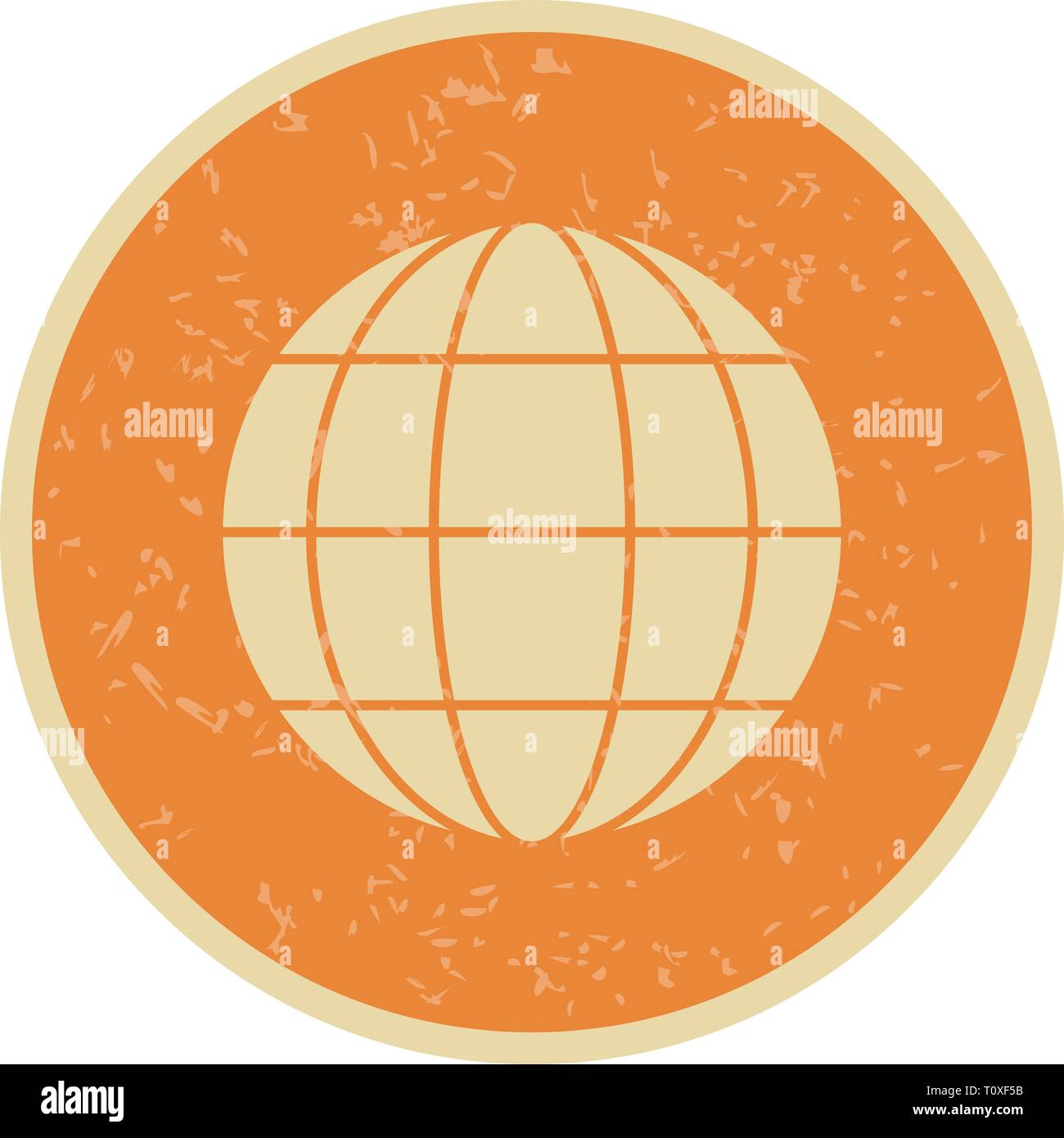 Illustration Globe Icon Stock Photo - Alamy
