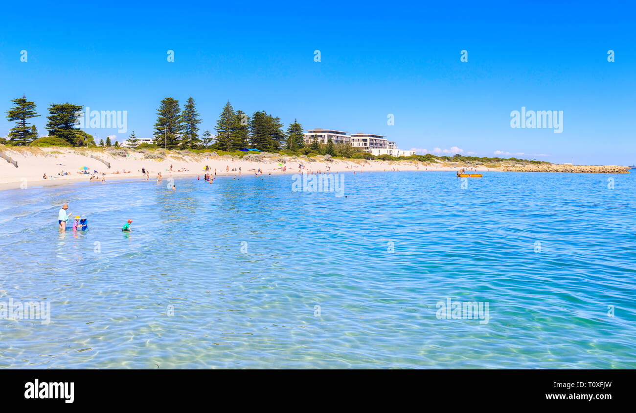 South Beach in South Fremantle. Stock Photo