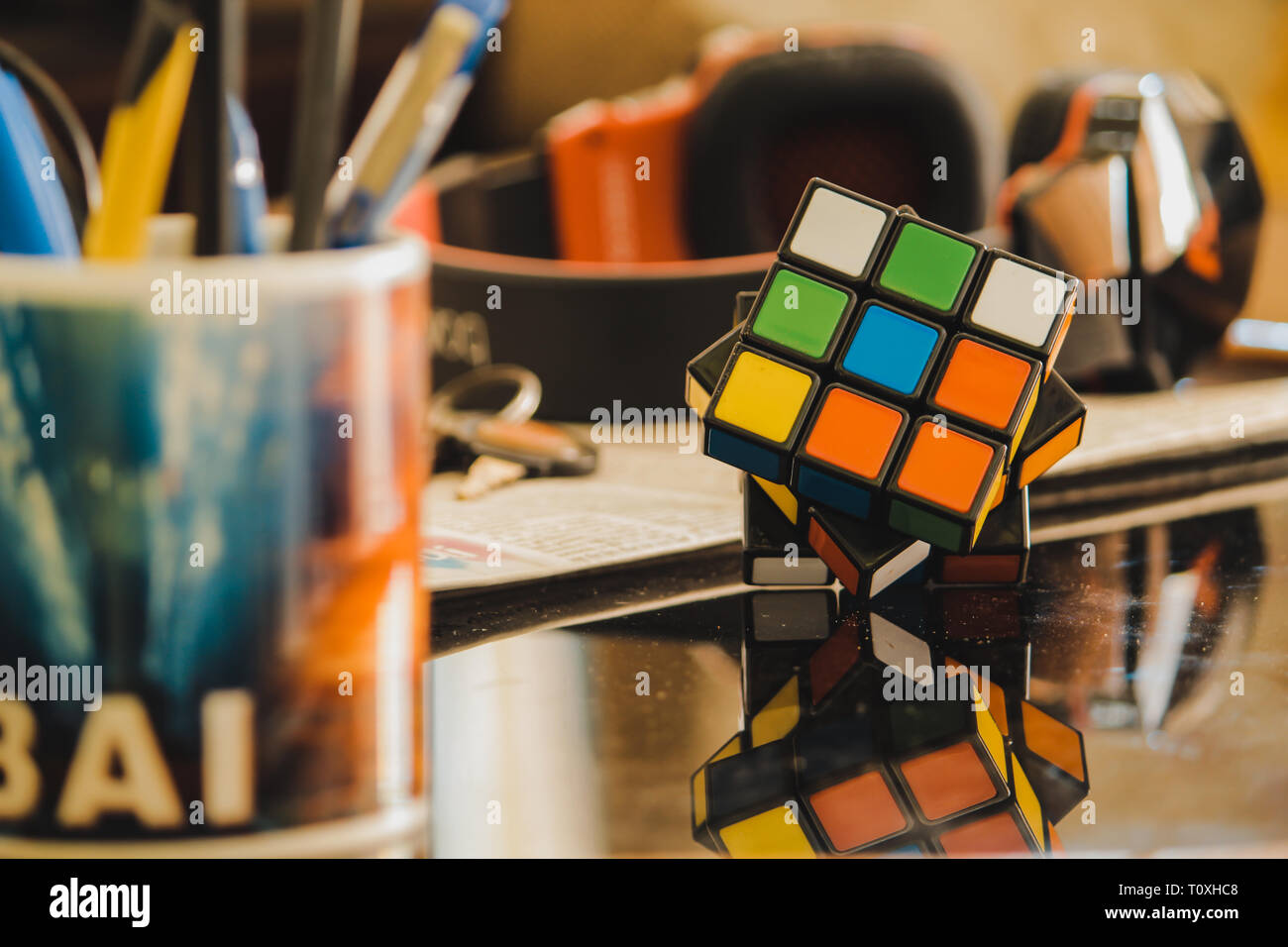 Rubiks cube product hi-res stock photography and images - Alamy