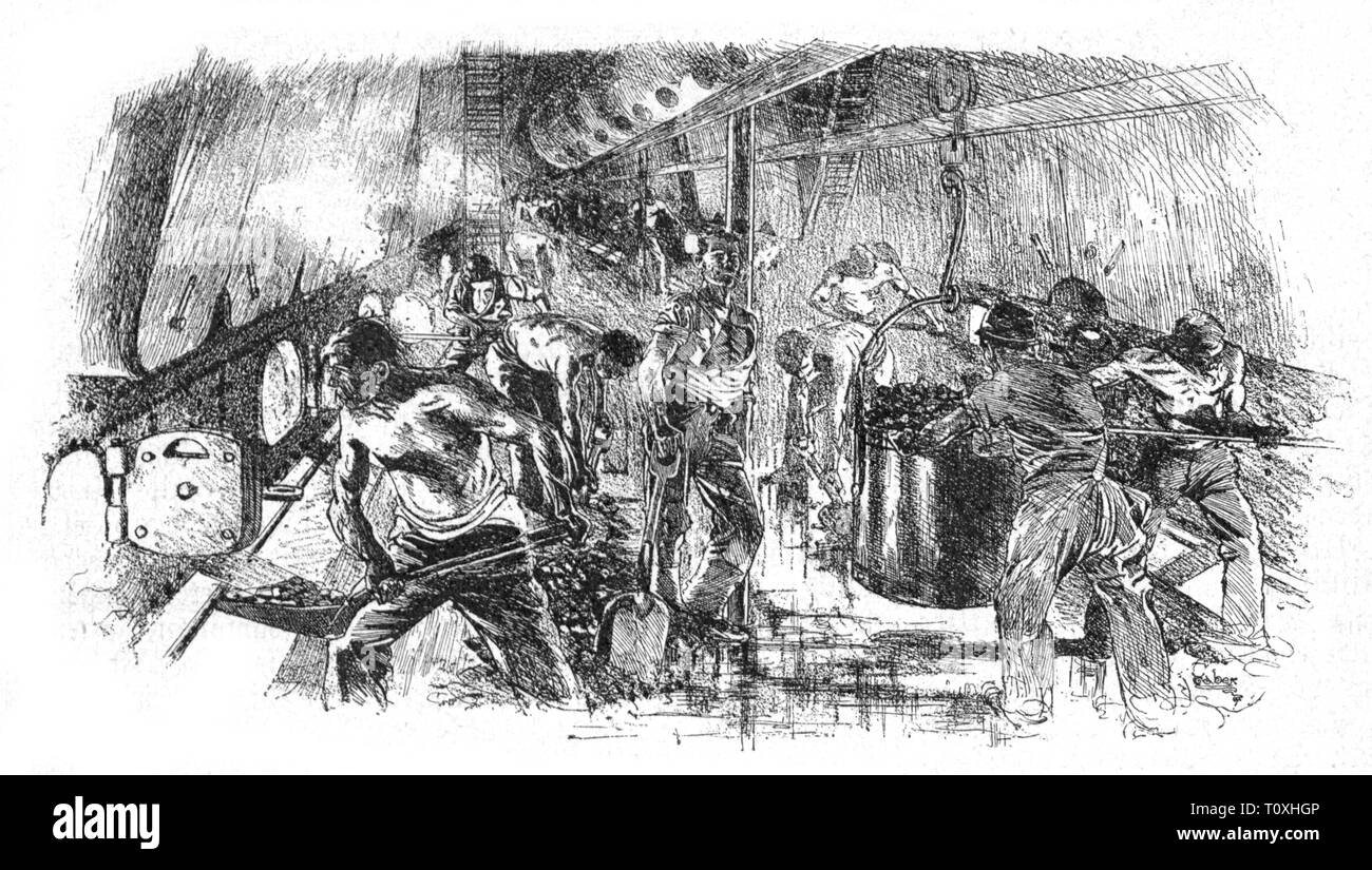 Coal transport Black and White Stock Photos & Images - Alamy