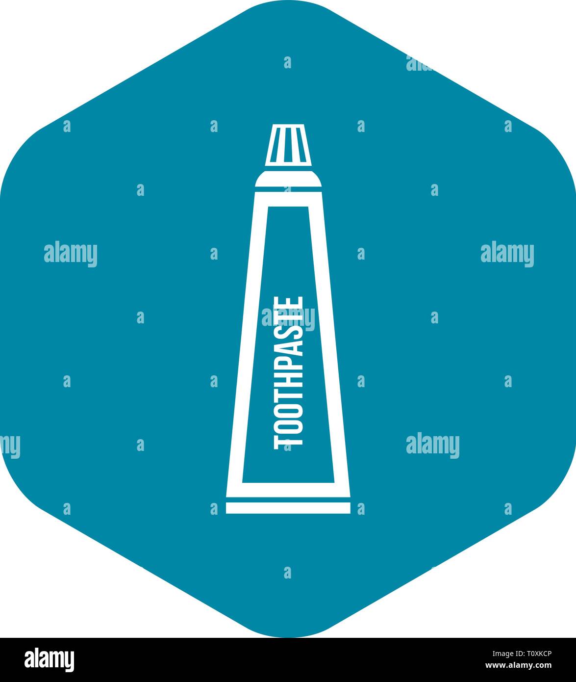 Toothpaste in tube icon, simple style Stock Vector Image & Art - Alamy