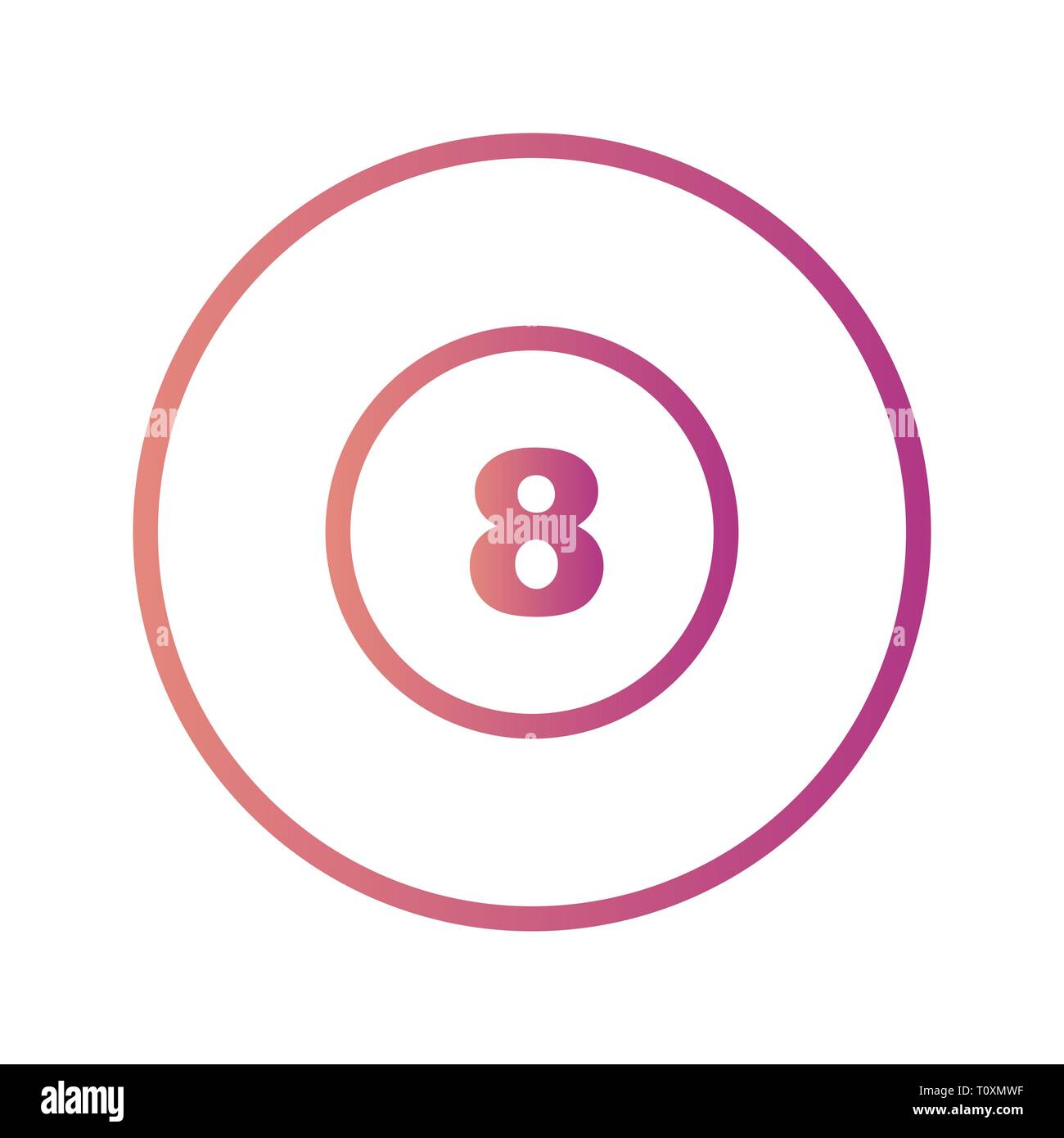 Illustration Poll Icon Stock Photo - Alamy
