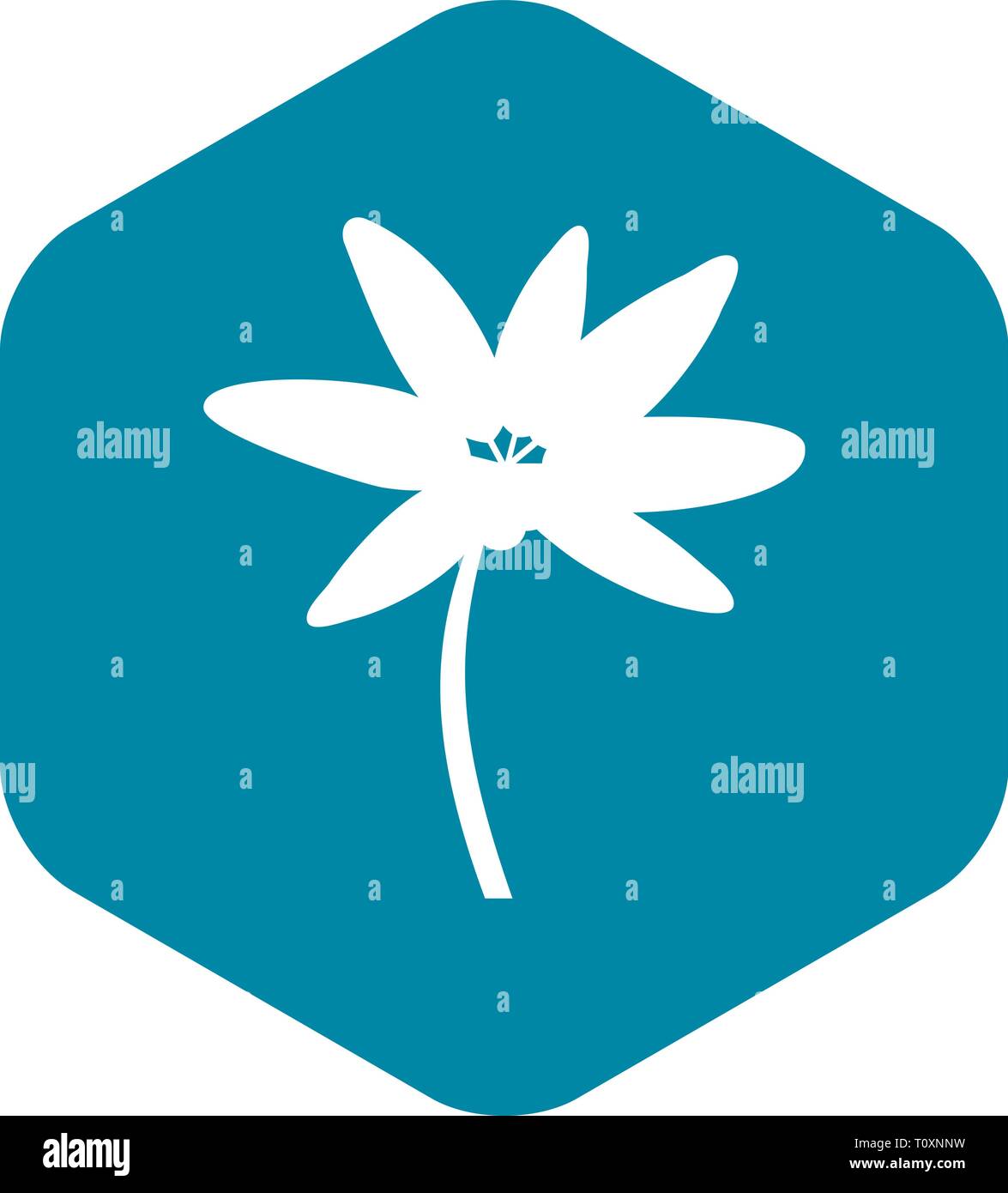 Tropical palm tree icon, simple style Stock Vector Image & Art - Alamy