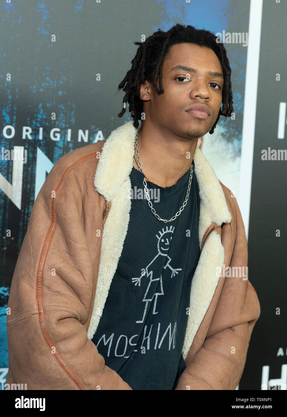 New York, United States. 21st Mar, 2019. Henry Hunter Hall attends season 1 of Hanna launch on Amazon Prime Video at Whitby hotel Credit: Lev Radin/Pacific Press/Alamy Live News Stock Photo