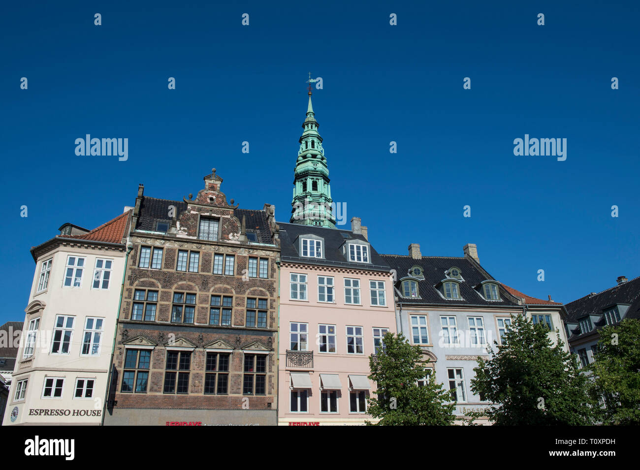Denmark, Copenaghen, Latin Quarter Stock Photo