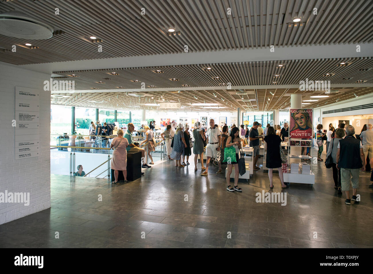 Denmark, Humlebaek, Louisiana Museum of Modern Art Stock Photo