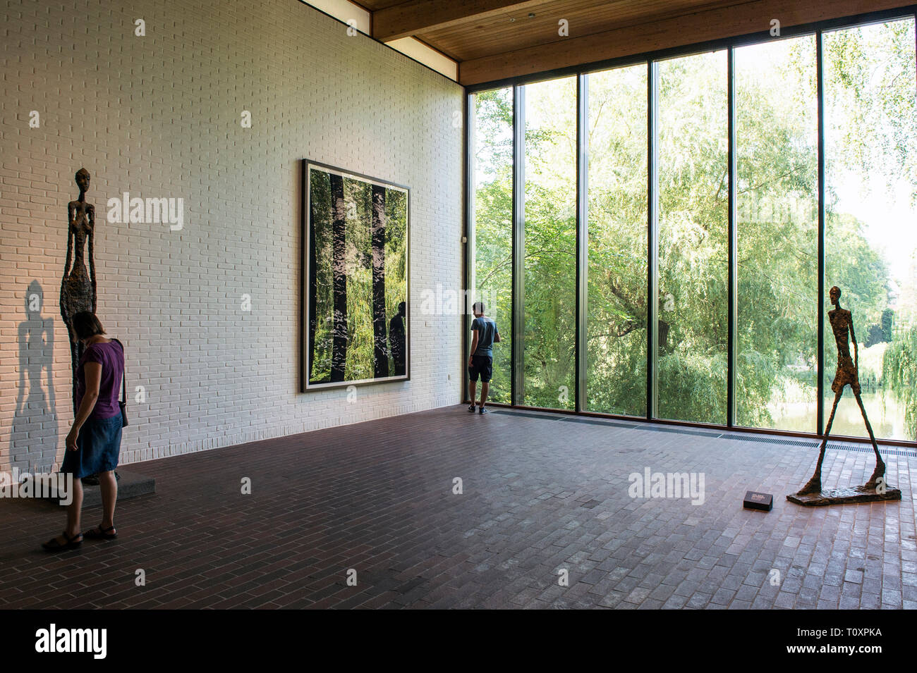 Denmark, Humlebaek, Louisiana Museum of Modern Art Stock Photo Alamy