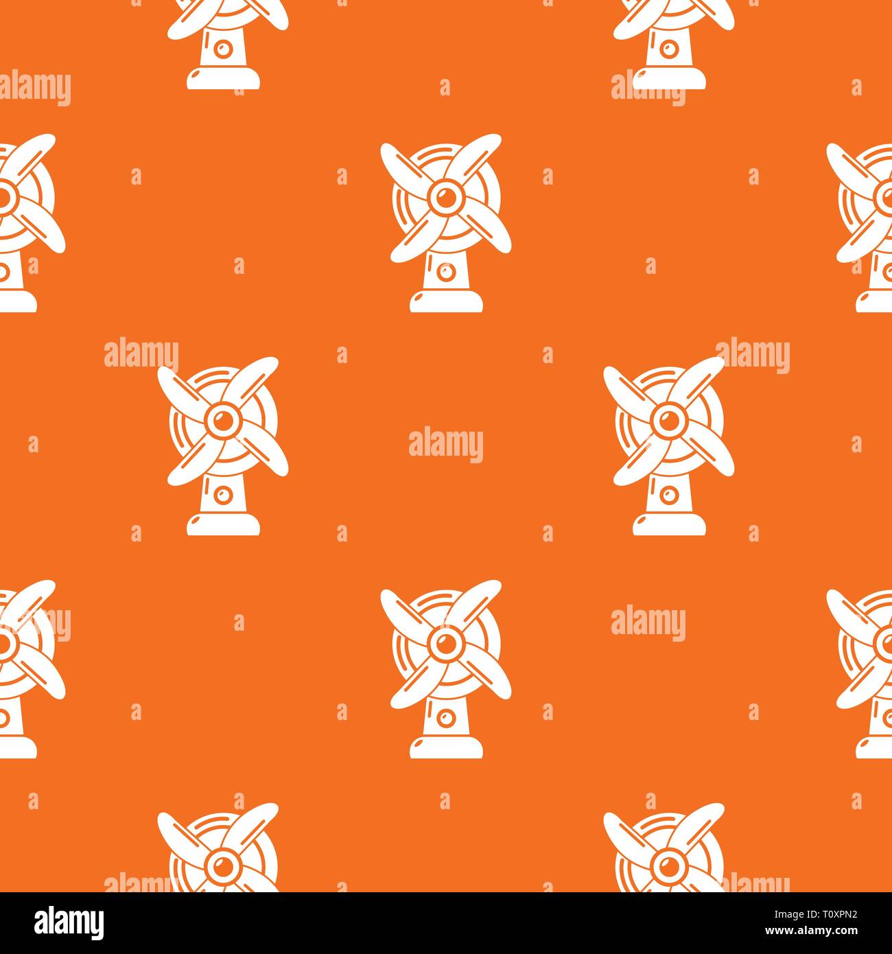 Ventilator pattern vector orange Stock Vector