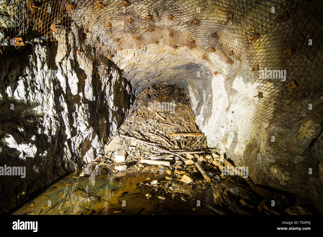 German Riese Project Nazi Riese project in Owl Mountains - Osowka Stock Photo - Alamy