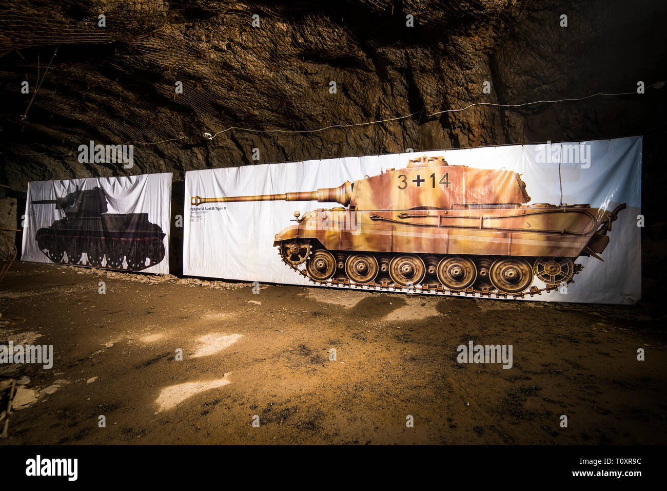 German Riese Project Nazi Riese project in Owl Mountains - Osowka Stock Photo - Alamy