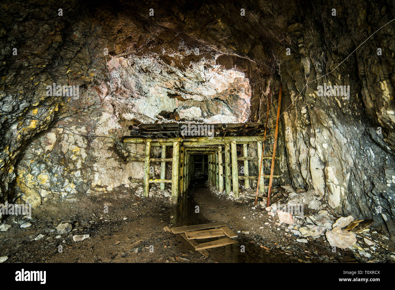 German Riese Project Nazi Riese project in Owl Mountains - Osowka Stock Photo - Alamy