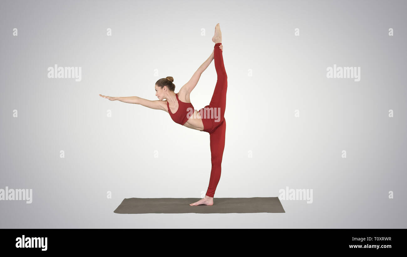 MIKELART Gioiello Yoga DANDAYAMANA DHANURASANA - Collana In Argento 925 Made In Italy Con Catenina Veneziana Regolabile