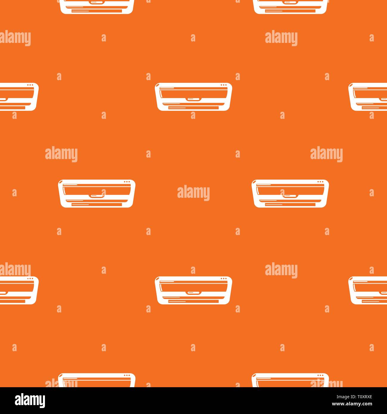 Split system pattern vector orange Stock Vector